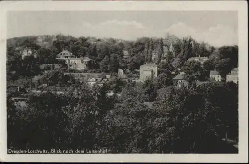 Dresden Dresden Loschwitz Luisenhof x / Dresden Elbe /Dresden Stadtkreis