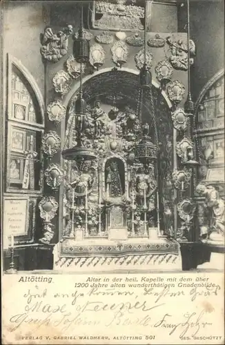 Altoetting Altoetting Altar Kapelle x / Altoetting /Altoetting LKR