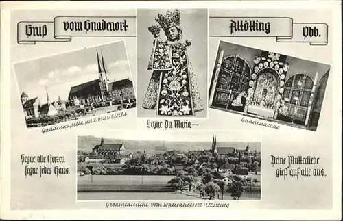 Altoetting Altoetting Gnadenkapelle Stifts Kirche  x / Altoetting /Altoetting LKR