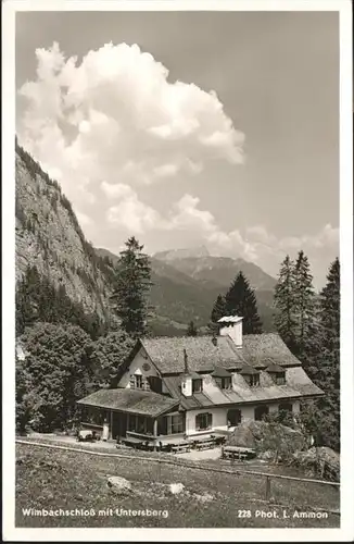 Berchtesgaden Berchtesgaden Wimbach Schloss Untersberg x / Berchtesgaden /Berchtesgadener Land LKR