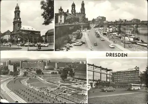 Dresden Dresden Kreuz Kirche Altmarkt x / Dresden Elbe /Dresden Stadtkreis
