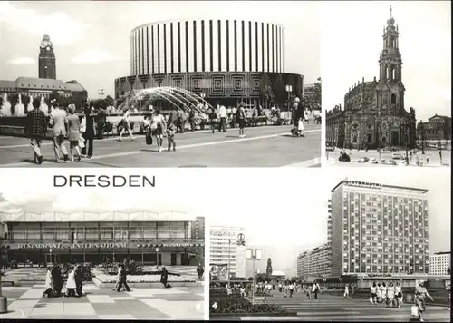 Dresden Dresden Filmtheater Prager Strasse Restaurant International * / Dresden Elbe /Dresden Stadtkreis