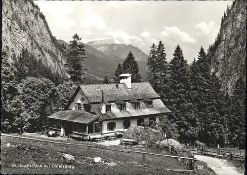 Berchtesgaden Berchtesgaden Wimbach Schloss Untersberg * / Berchtesgaden /Berchtesgadener Land LKR