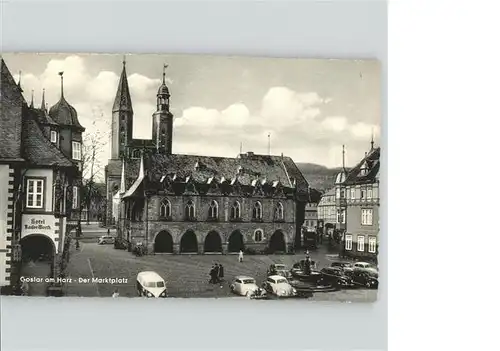 Goslar Goslar Marktplatz Hotel  Brunnen x / Goslar /Goslar LKR