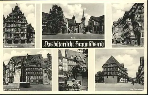 Braunschweig Burg Till Eulenspiegel Gewandhaus / Braunschweig /Braunschweig Stadtkreis