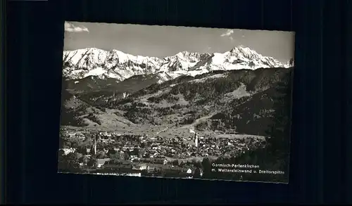 Garmisch-Partenkirchen Wettersteinwand Dreitorspitze / Garmisch-Partenkirchen /Garmisch-Partenkirchen LKR