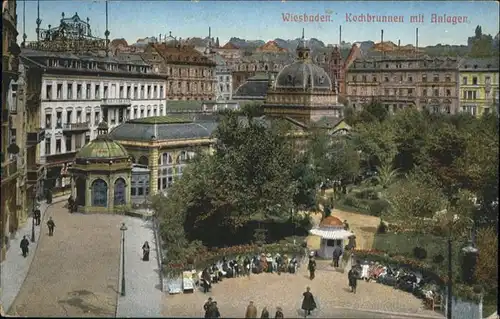 Wiesbaden Kochbrunnen / Wiesbaden /Wiesbaden Stadtkreis