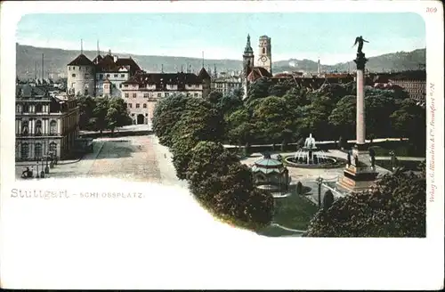 Stuttgart Schlossplatz / Stuttgart /Stuttgart Stadtkreis