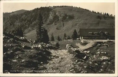 Schliersee [Stempelabschlag] Obere Fuerstalm / Schliersee /Miesbach LKR