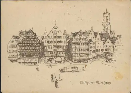 Stuttgart Marktplatz / Stuttgart /Stuttgart Stadtkreis