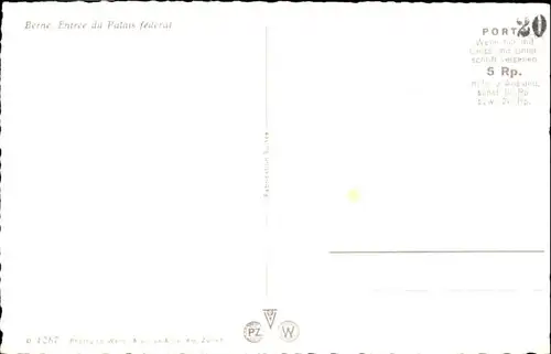 Bern BE Eingang Bundeshaus / Bern /Bz. Bern City