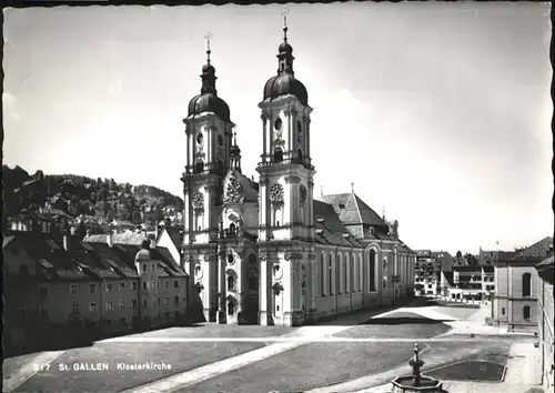 St Gallen SG Kloster Kirche  / St Gallen /Bz. St. Gallen City