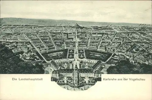 Karlsruhe Fliegeraufnahme  / Karlsruhe /Karlsruhe LKR