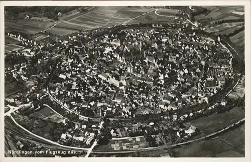 Noerdlingen Fliegeraufnahme  / Noerdlingen /Donau-Ries LKR