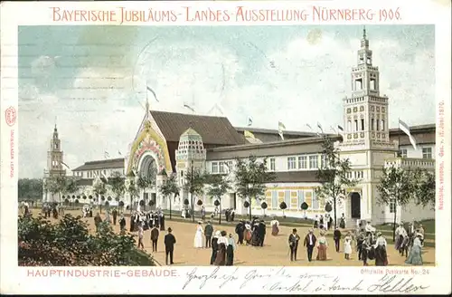 Nuernberg Bayrische Landesausstellung  Hauptindustrie Gebaeude / Nuernberg /Nuernberg Stadtkreis