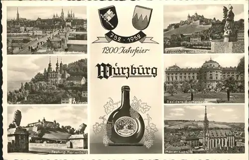 Wuerzburg 1200 Jahrfeier / Wuerzburg /Wuerzburg LKR
