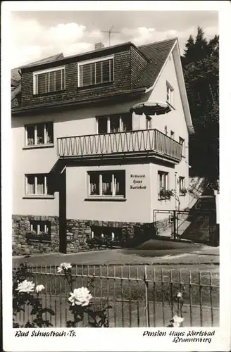 Bad Schwalbach Pension Haus Karlsbad Brunnenberg / Bad Schwalbach /Rheingau-Taunus-Kreis LKR