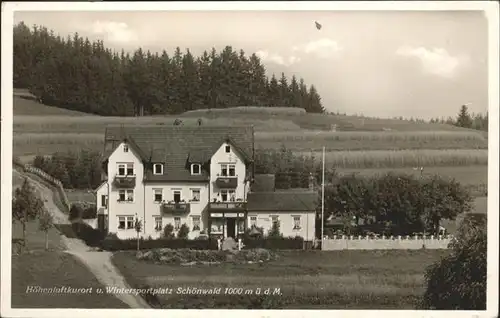 Schoenwald Schwarzwald Hoehenluftkurort Hotel Schwarzwaelder Hof / Schoenwald im Schwarzwald /Schwarzwald-Baar-Kreis LKR