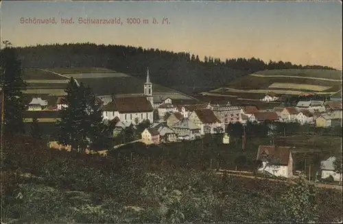 Schoenwald Schwarzwald Schwarzwald / Schoenwald im Schwarzwald /Schwarzwald-Baar-Kreis LKR