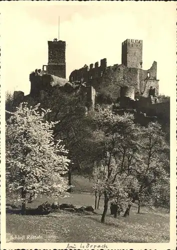 Loerrach Schloss Roetteln / Loerrach /Loerrach LKR