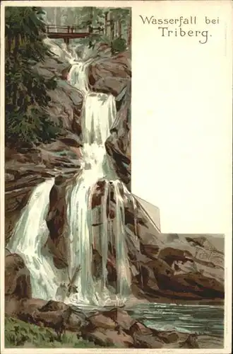 Triberg Wasserfall / Triberg im Schwarzwald /Schwarzwald-Baar-Kreis LKR