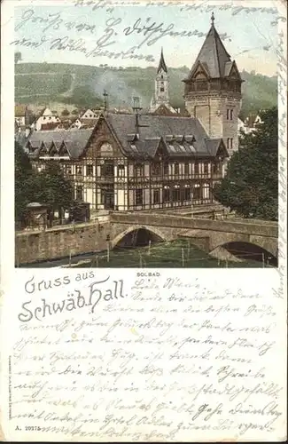 Schwaebisch Hall Solbad / Schwaebisch Hall /Schwaebisch Hall LKR