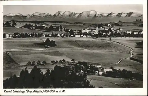 Scheidegg Allgaeu Panorama / Scheidegg /Lindau LKR