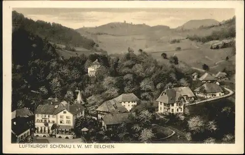 Schoenau Schwarzwald Belchen / Schoenau im Schwarzwald /Loerrach LKR