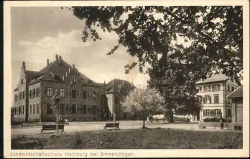 Emmendingen Landwirtschaftsschule Hochburg / Emmendingen /Emmendingen LKR