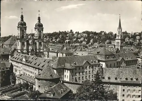 St Gallen SG Kloster Kirche   / St Gallen /Bz. St. Gallen City