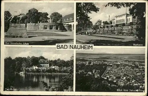 Bad Nauheim Kurhaus Teichhaus Hessische Loewe / Bad Nauheim /Wetteraukreis LKR