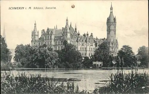 Schwerin Mecklenburg Schloss  / Schwerin /Schwerin Stadtkreis
