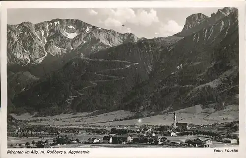 Pfronten Allgaeu Rossberg Aggenstein / Pfronten /Ostallgaeu LKR