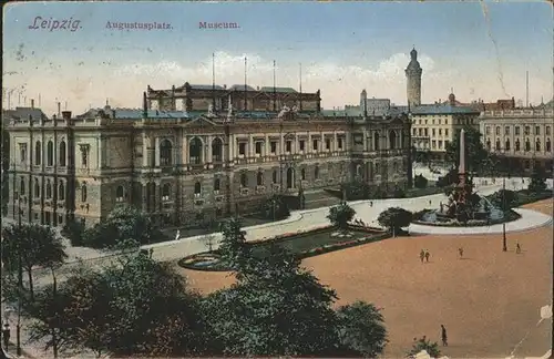 Leipzig Augustusplatz Museum / Leipzig /Leipzig Stadtkreis