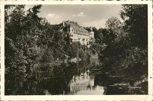 Bad Mergentheim Kuranstalt Frauenberg / Bad Mergentheim /Main-Tauber-Kreis LKR