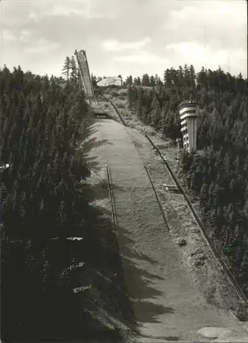 Oberhof Thueringen Schanze Rennsteig / Oberhof Thueringen /Schmalkalden-Meiningen LKR