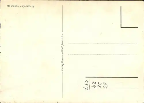 Monschau Jugendburg / Monschau /Aachen LKR