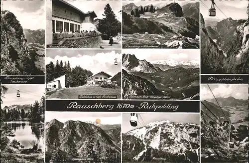 Ruhpolding Rauschberg Bergbahn  / Ruhpolding /Traunstein LKR