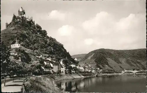 Cochem Burg Stadt Neue Bruecke Mosel / Cochem /Cochem-Zell LKR