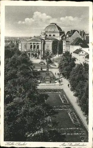 Halle Saale Stadttheater / Halle /Halle Saale Stadtkreis