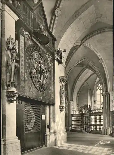 Muenster Westfalen Dom-Uhr / Muenster /Muenster Stadtkreis