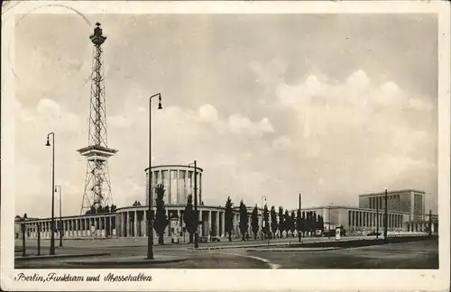 Berlin Funkturm Messehallen  / Berlin /Berlin Stadtkreis