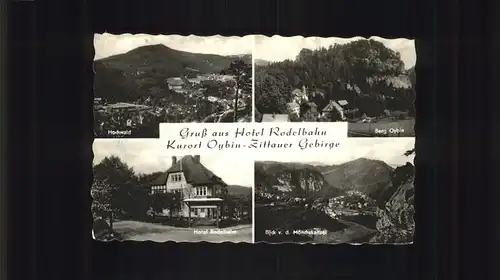 Oybin Hotel Rodelbahn  / Kurort Oybin /Goerlitz LKR