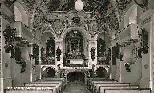 Bad Toelz Kalvarienbergkirche Orgel / Bad Toelz /Bad Toelz-Wolfratshausen LKR