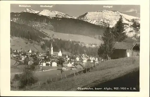 Oberstaufen Guendleskopf Hochgrat / Oberstaufen /Oberallgaeu LKR