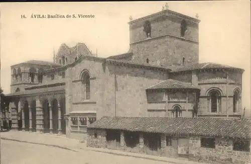 avila Basilica de S. Vicente / Avila /