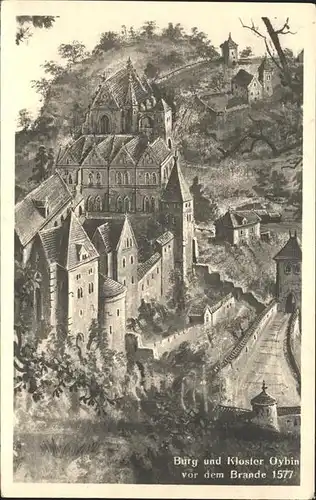 Oybin Burg Kloster 1577 / Kurort Oybin /Goerlitz LKR