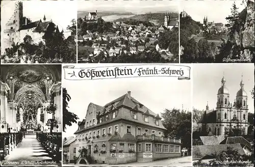 Goessweinstein Burg Kirche   / Goessweinstein /Forchheim LKR