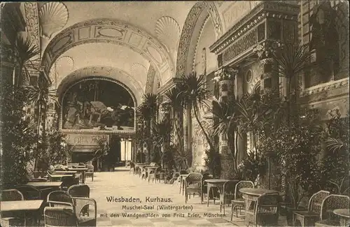 Wiesbaden Kurhaus  Muschel Saal / Wiesbaden /Wiesbaden Stadtkreis