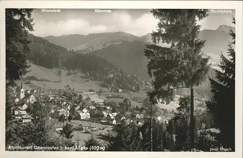 Oberstaufen Klammen Himmeleck Rindalphorn / Oberstaufen /Oberallgaeu LKR